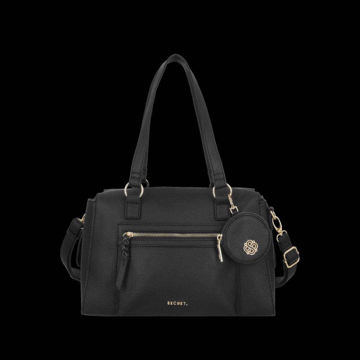 SECRET - Cartera Ibiza Grande Black