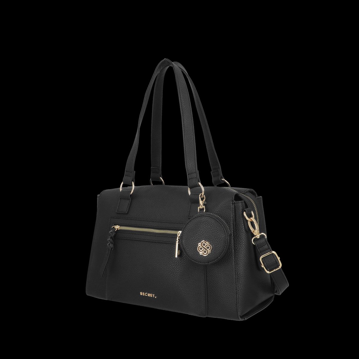 SECRET - Cartera Ibiza Grande Black