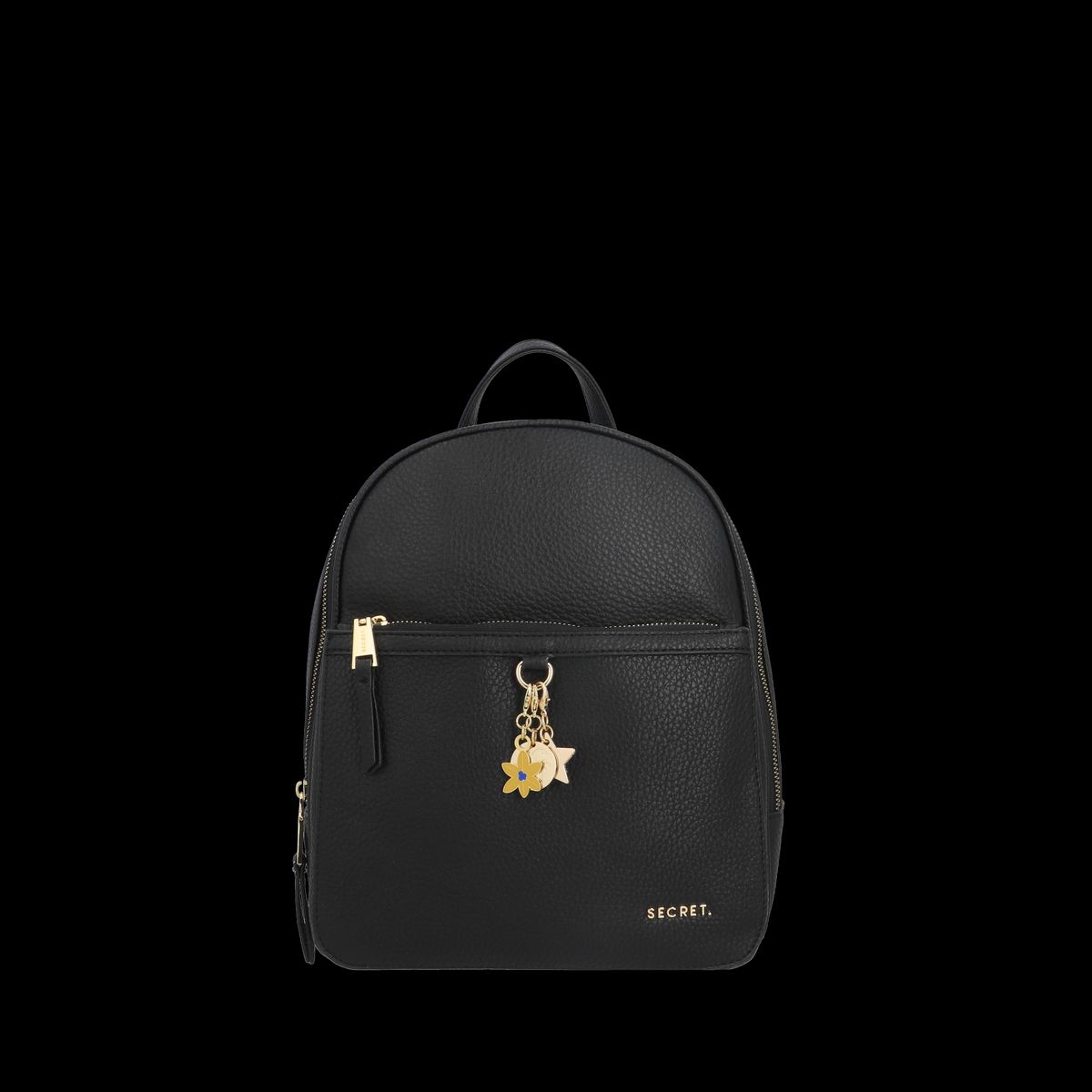 SECRET - Mochila Valladolid Mediana Black