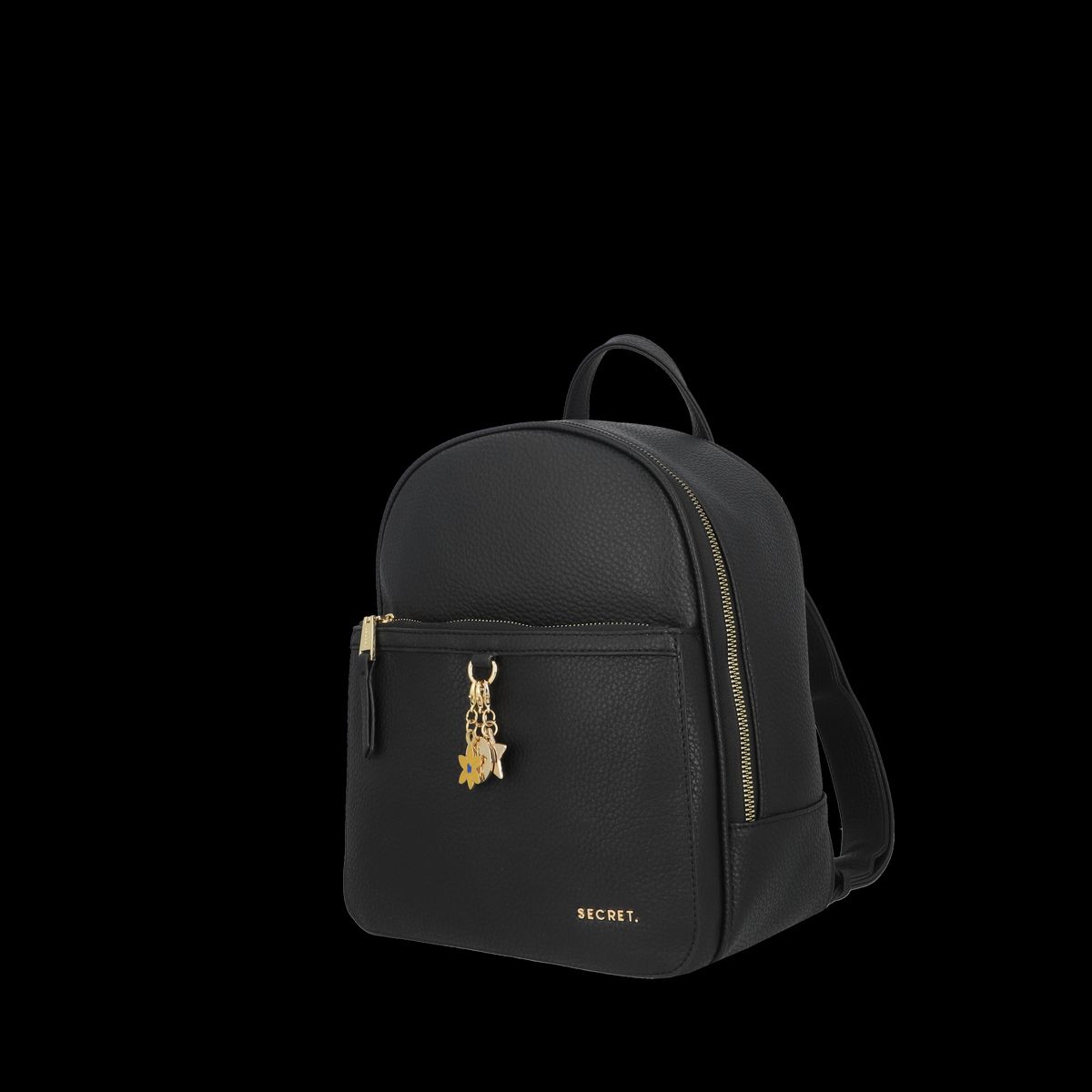 SECRET - Mochila Valladolid Mediana Black