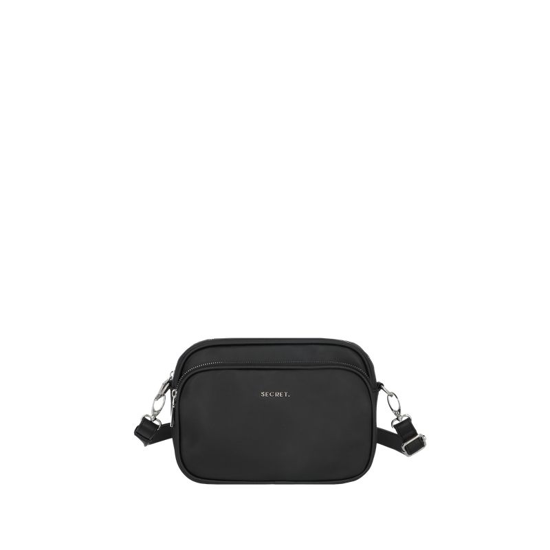 SECRET - Cartera Breda Pequeña Black