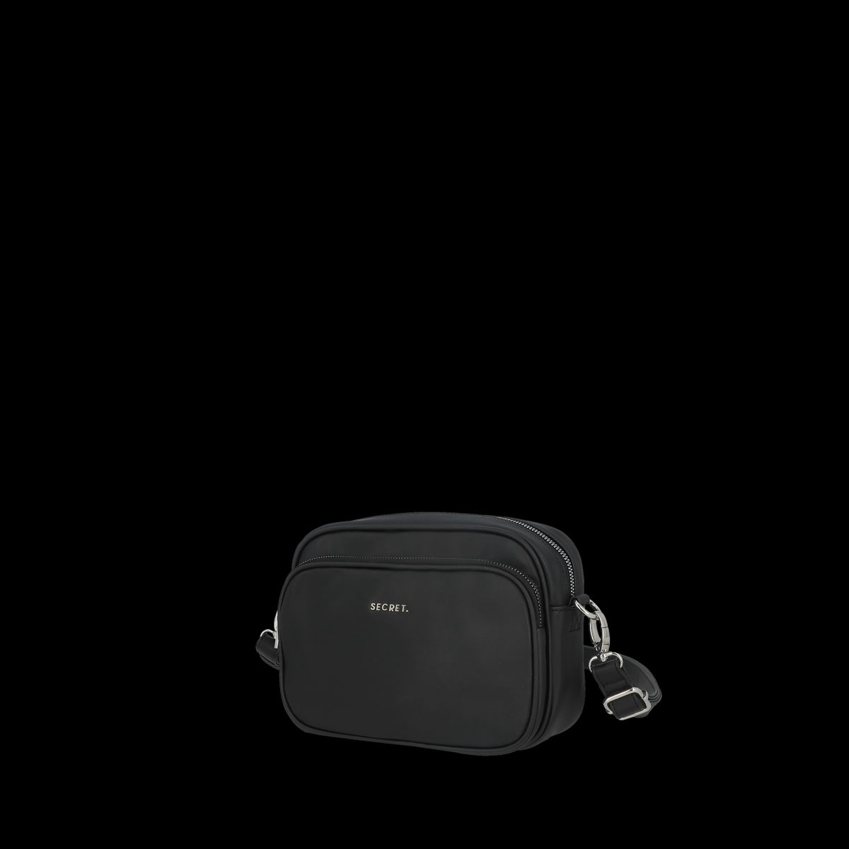 SECRET - Cartera Breda Pequeña Black