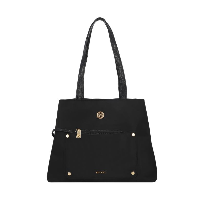 SECRET - Cartera Girona Grande Black
