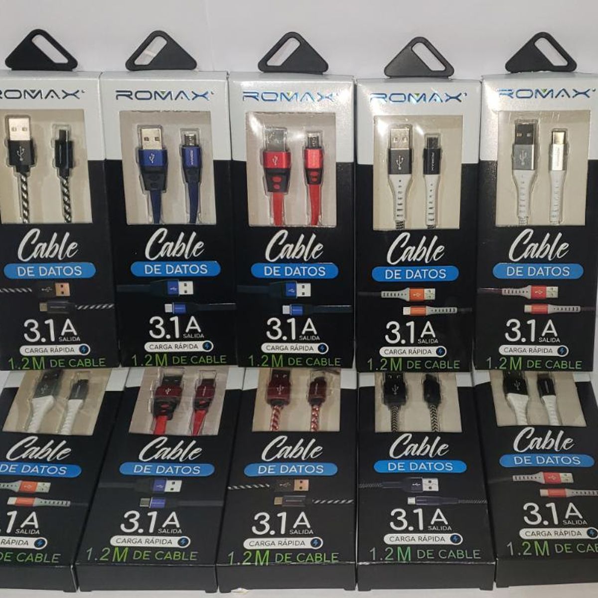 ROMAX - Cable De Datos Romax Tipo V8
