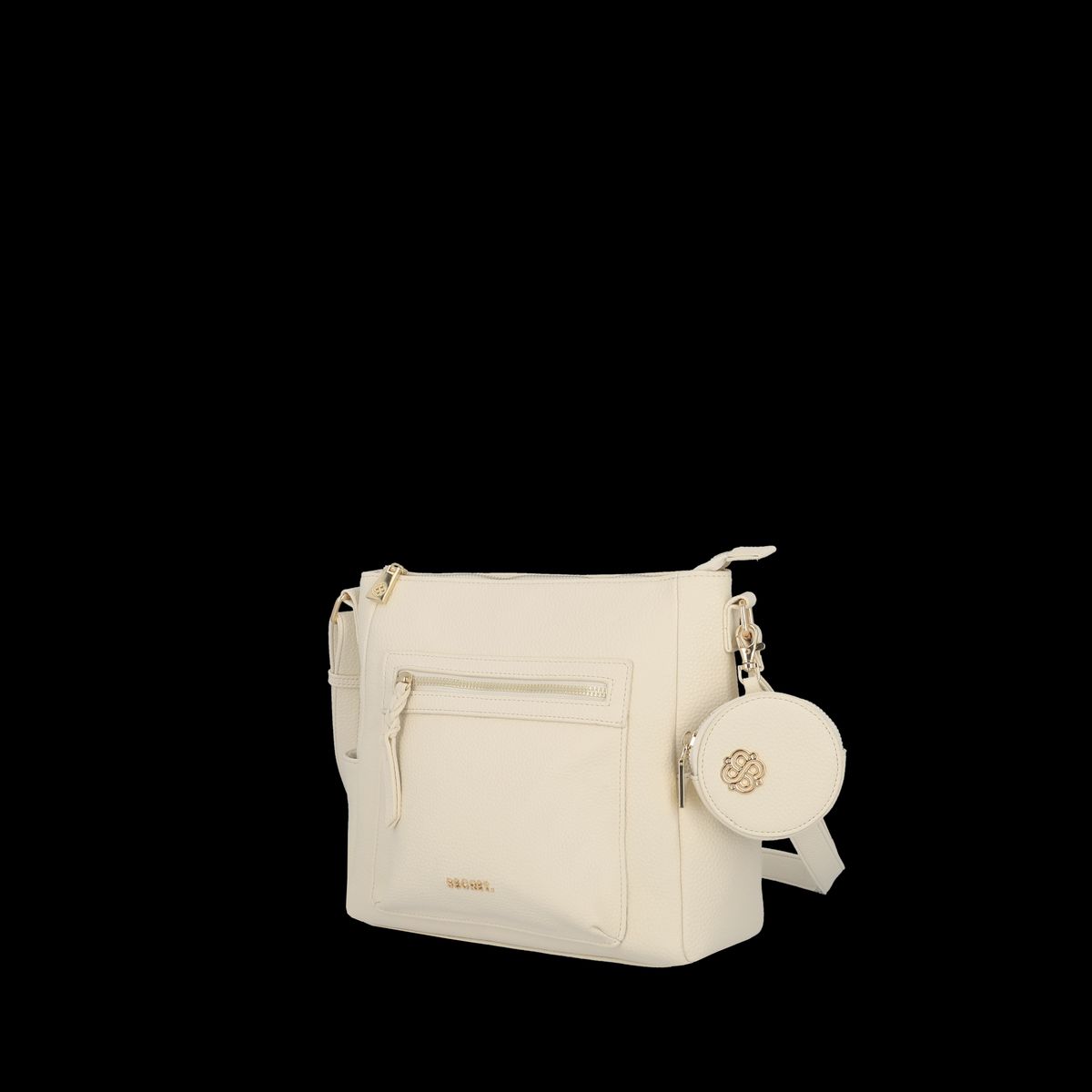 SECRET - Cartera Ibiza Mediana Ivory