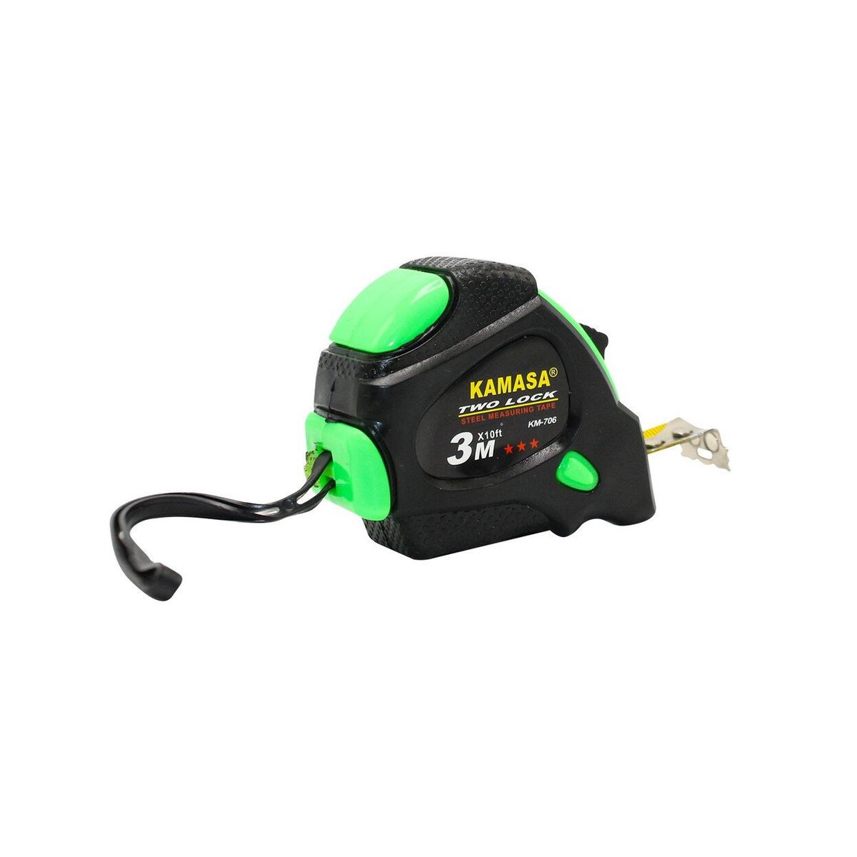 KAMASA - Cinta Metrica PVC 3mx16mm con Imán