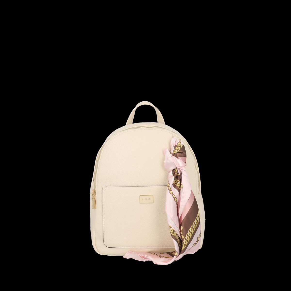 SECRET - Mochila Riga Mediana Ivory