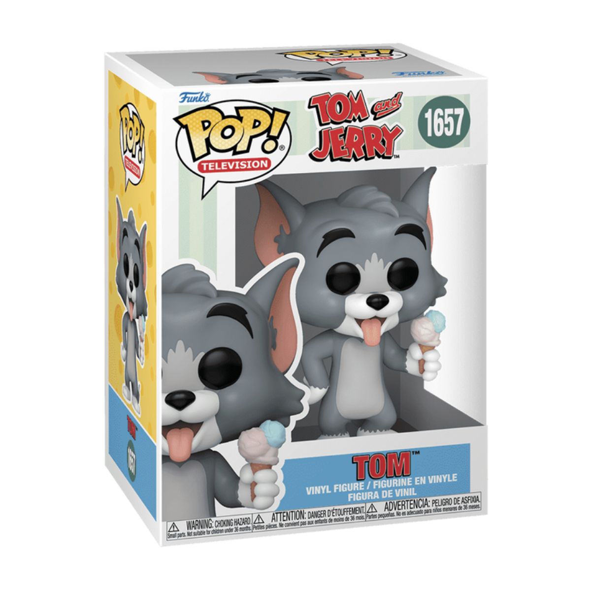 FUNKO - Tom con Helado Funko Pop 1657 Tom y Jerry Original