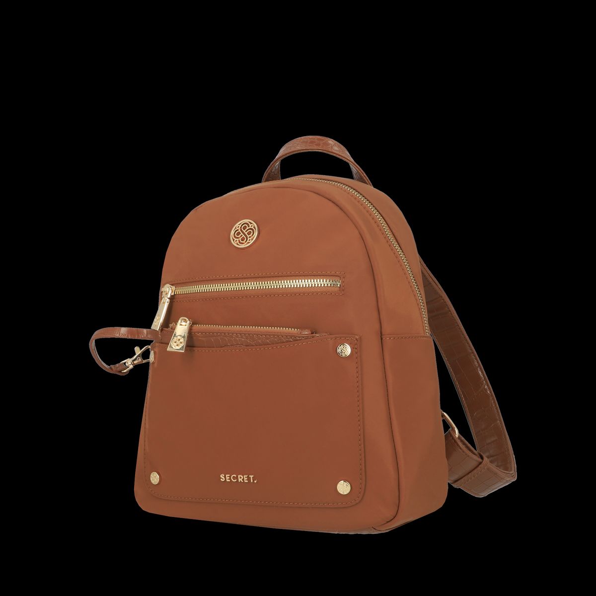 SECRET - Mochila Girona Mediana Medium Brown
