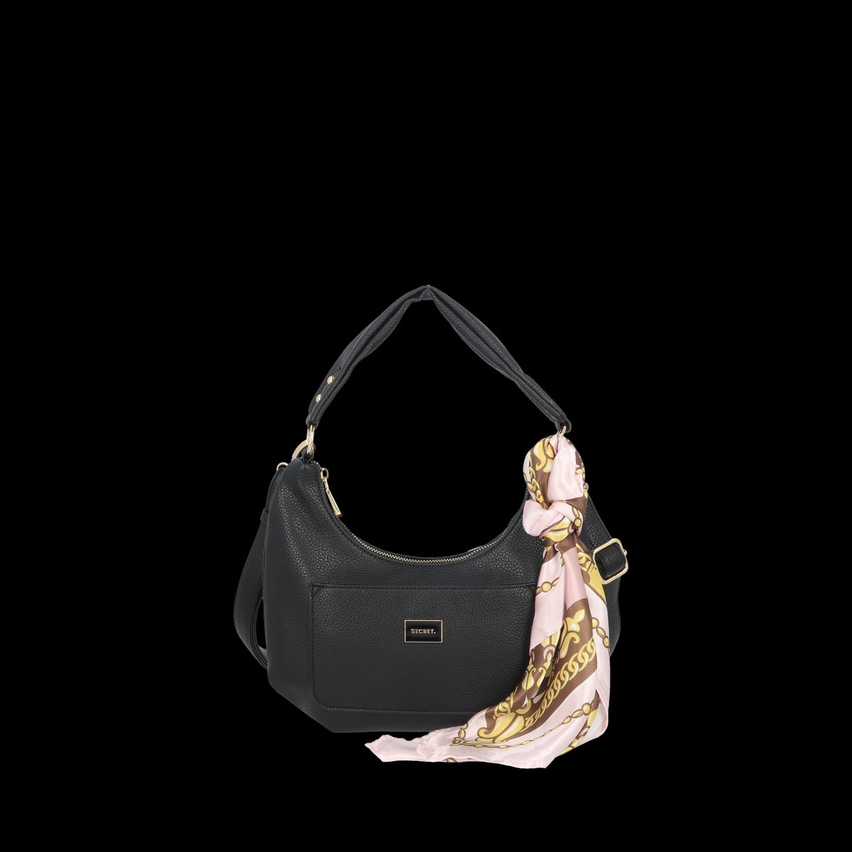 SECRET - Cartera Riga Mediana Black