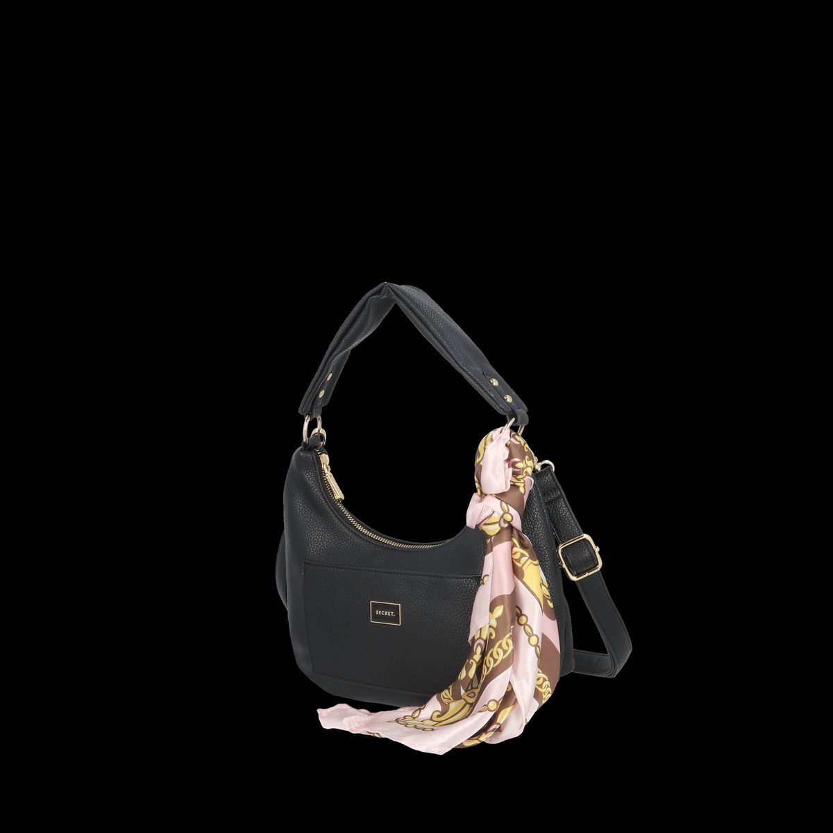 SECRET - Cartera Riga Mediana Black