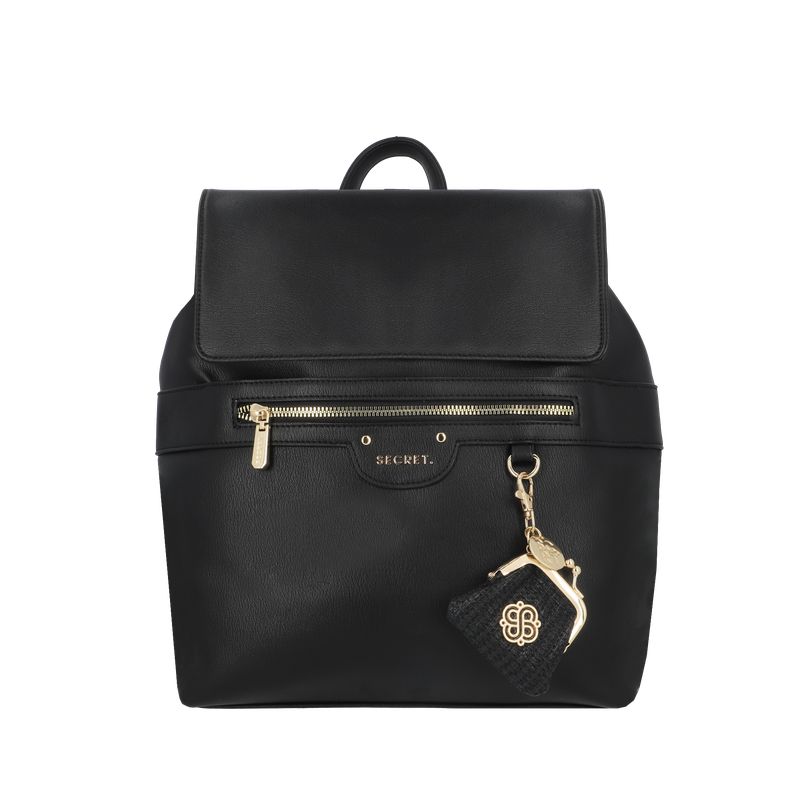 SECRET - Mochila Lisse Grande Black