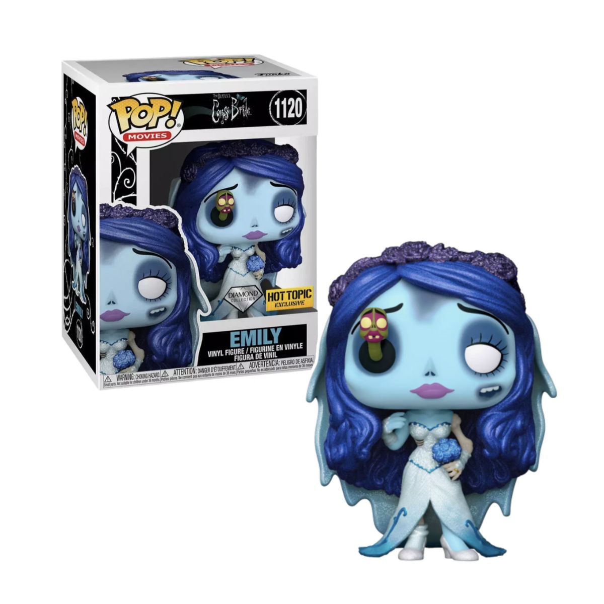 FUNKO - Emily Diamond Funko Pop 1120 Cadaver de la Novia Exclusivo