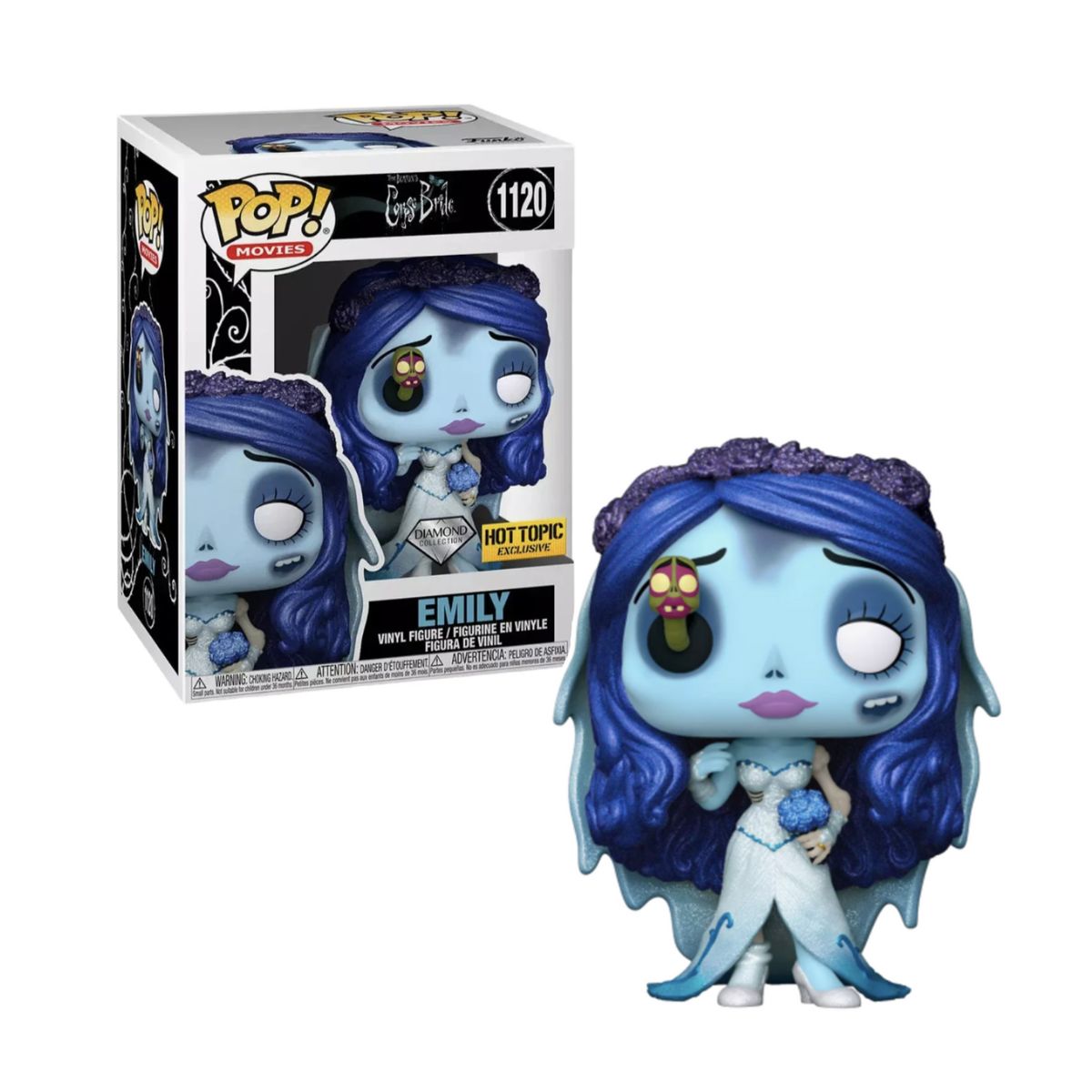 FUNKO - Emily Diamond Funko Pop 1120 Cadaver de la Novia Exclusivo