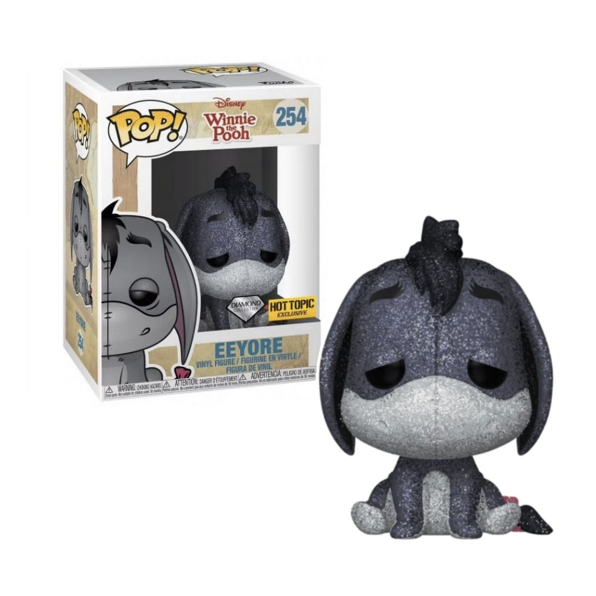 FUNKO - Eeyore Diamond Funko Pop 254 Winnie Pooh Exclusivo HT
