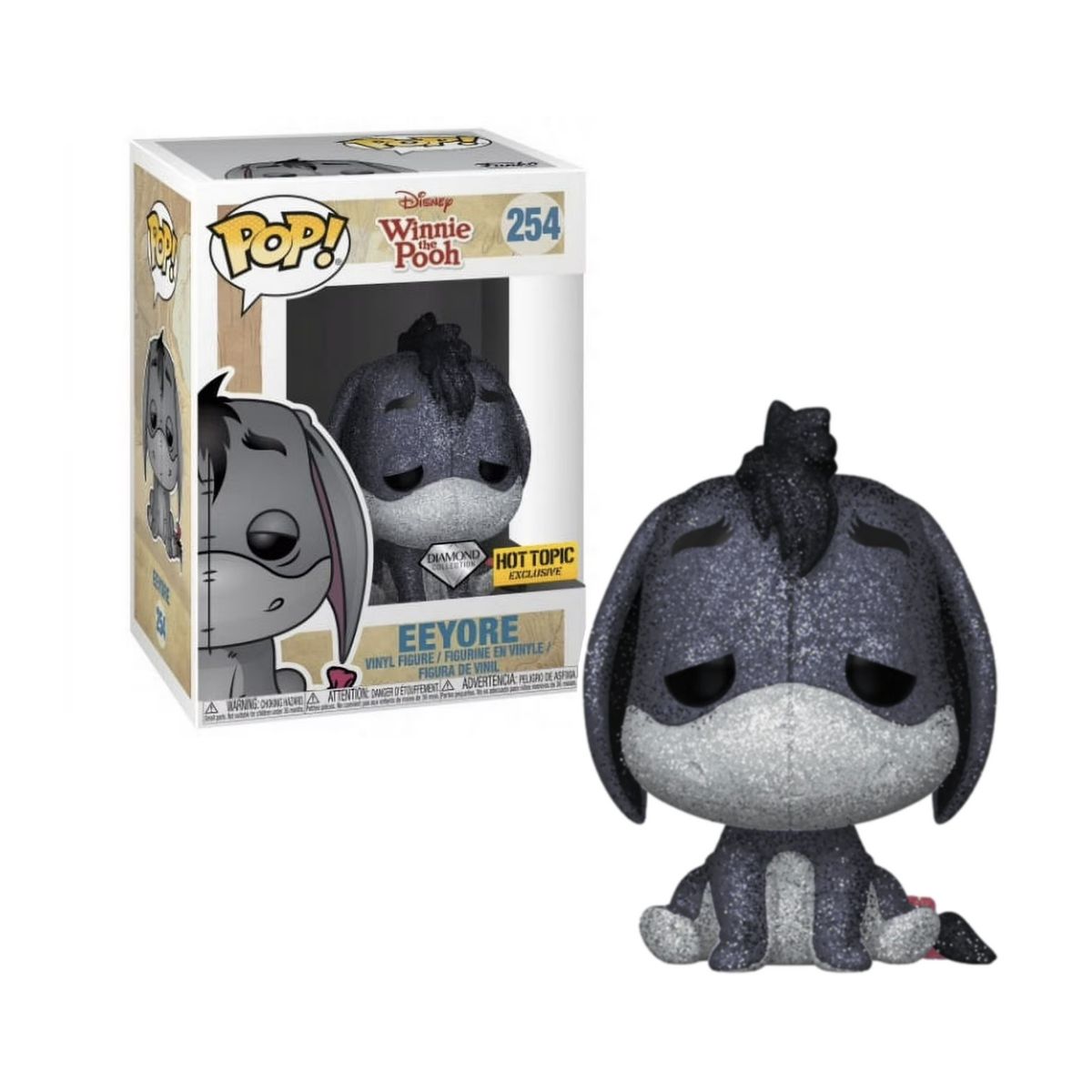 FUNKO - Eeyore Diamond Funko Pop 254 Winnie Pooh Exclusivo HT