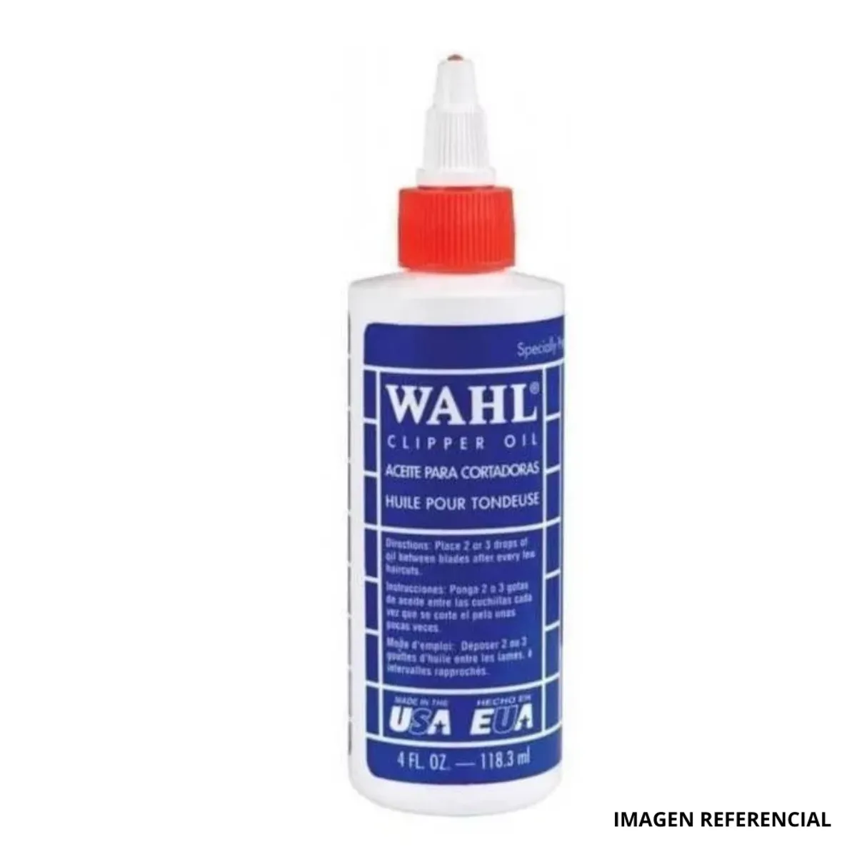 WAHL - Aceite Wahl para maquina de cortar cabello