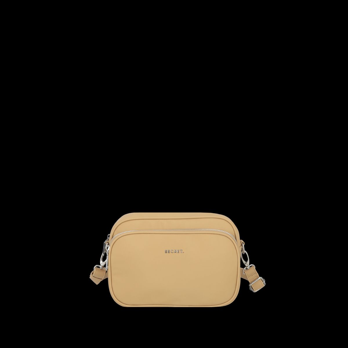 SECRET - Cartera Breda Pequeña Toasted