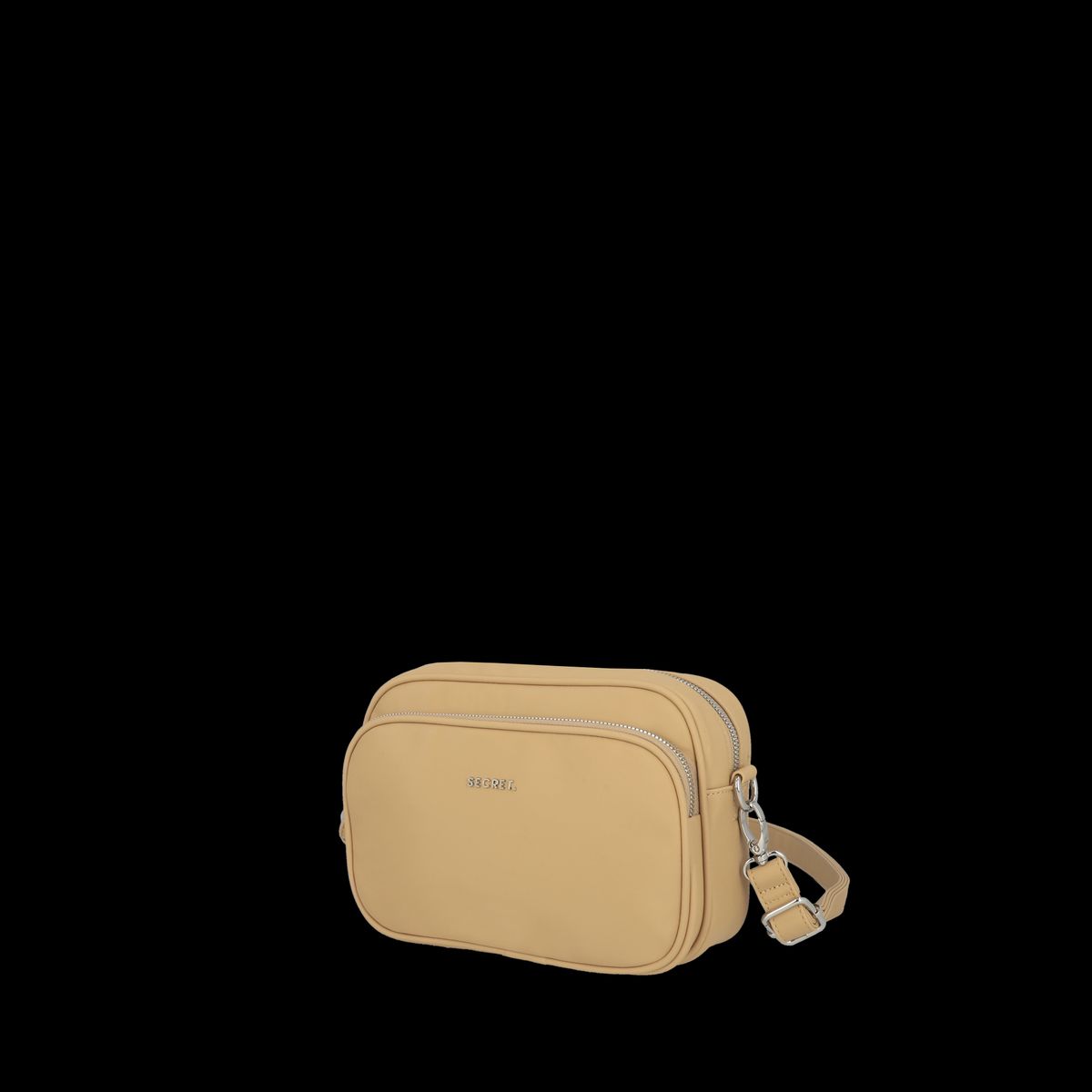 SECRET - Cartera Breda Pequeña Toasted