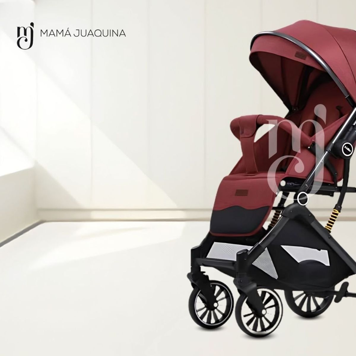 BABY - Coche Maleta «CHARL» Edición Limitada Borgoña