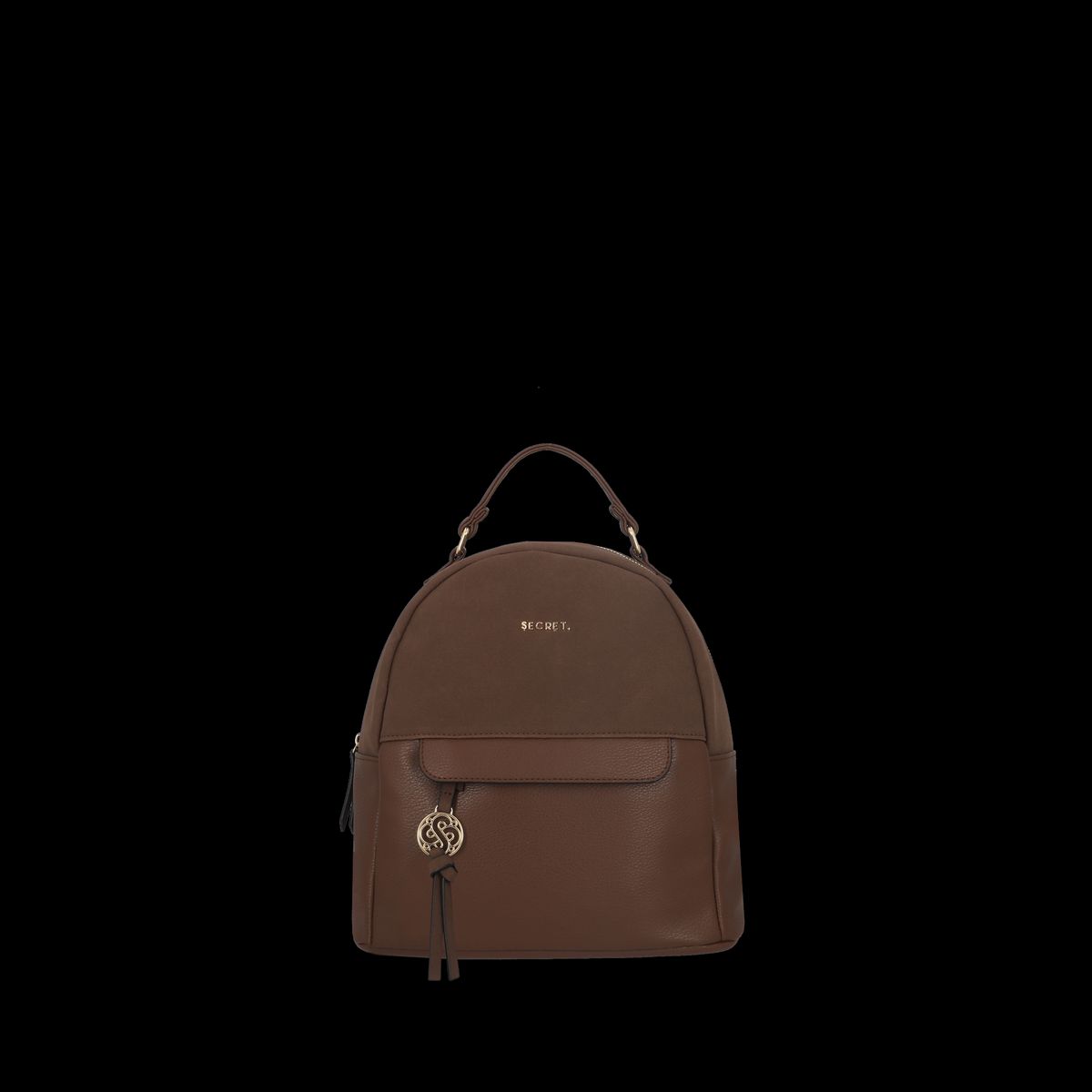SECRET - Mochila Laurens Mediana Brown