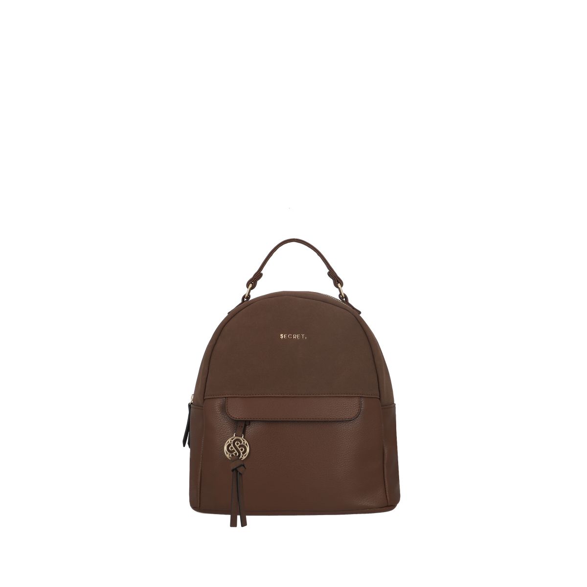 SECRET - Mochila Laurens Mediana Brown