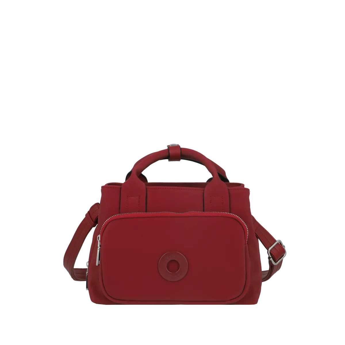 SECRET - Cartera Burgos Mediana Burgundy