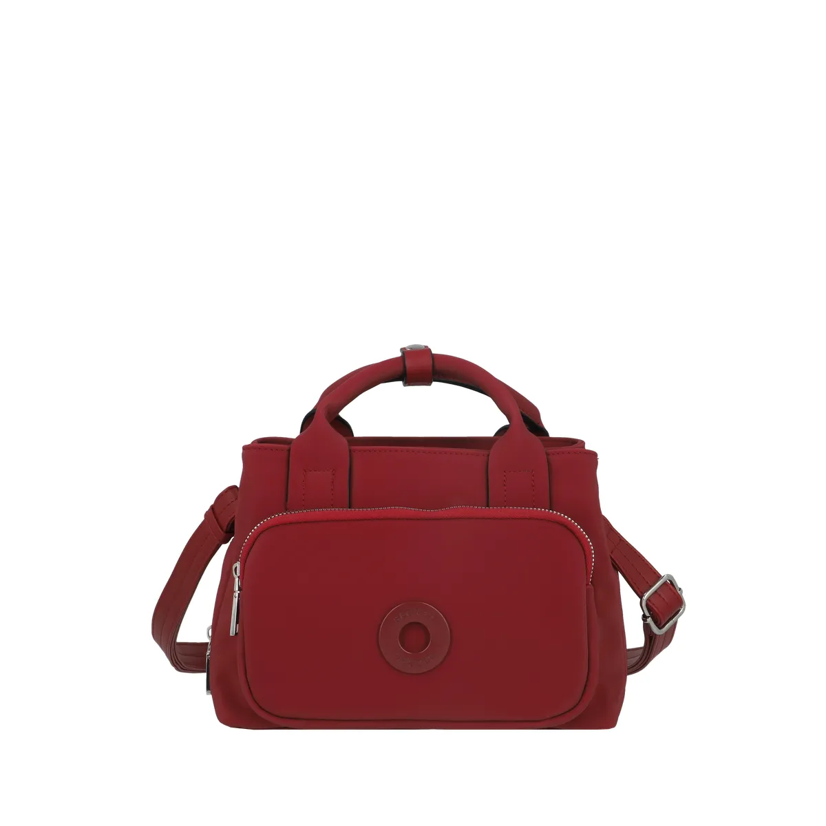 SECRET - Cartera Burgos Mediana Burgundy