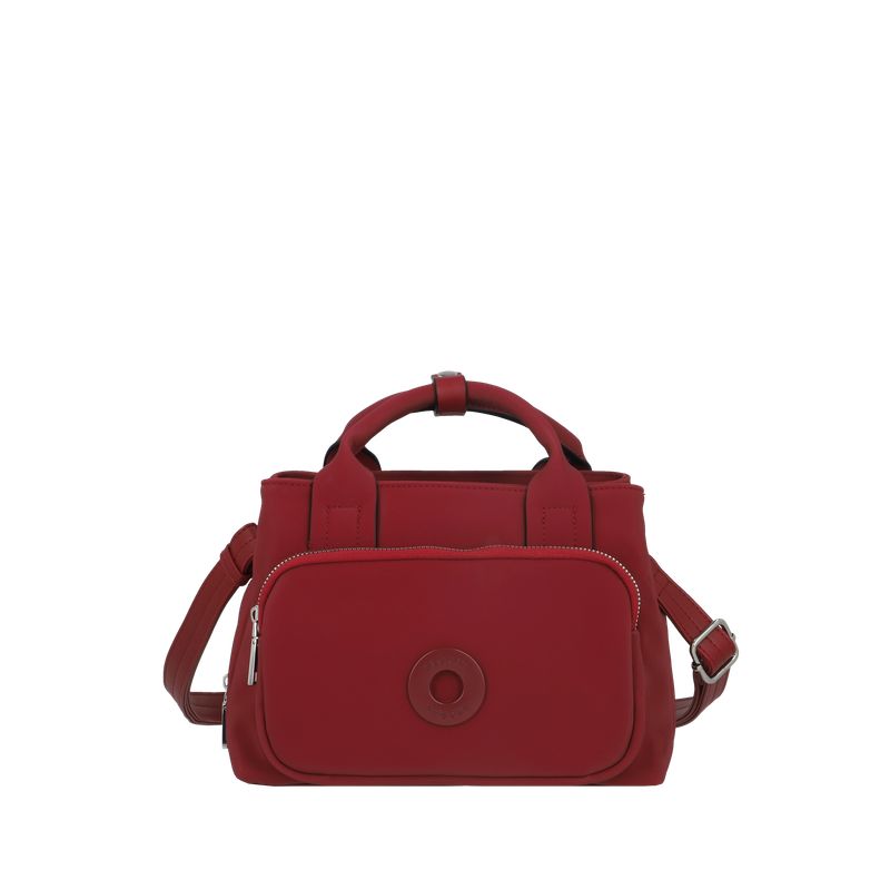 SECRET - Cartera Burgos Mediana Burgundy