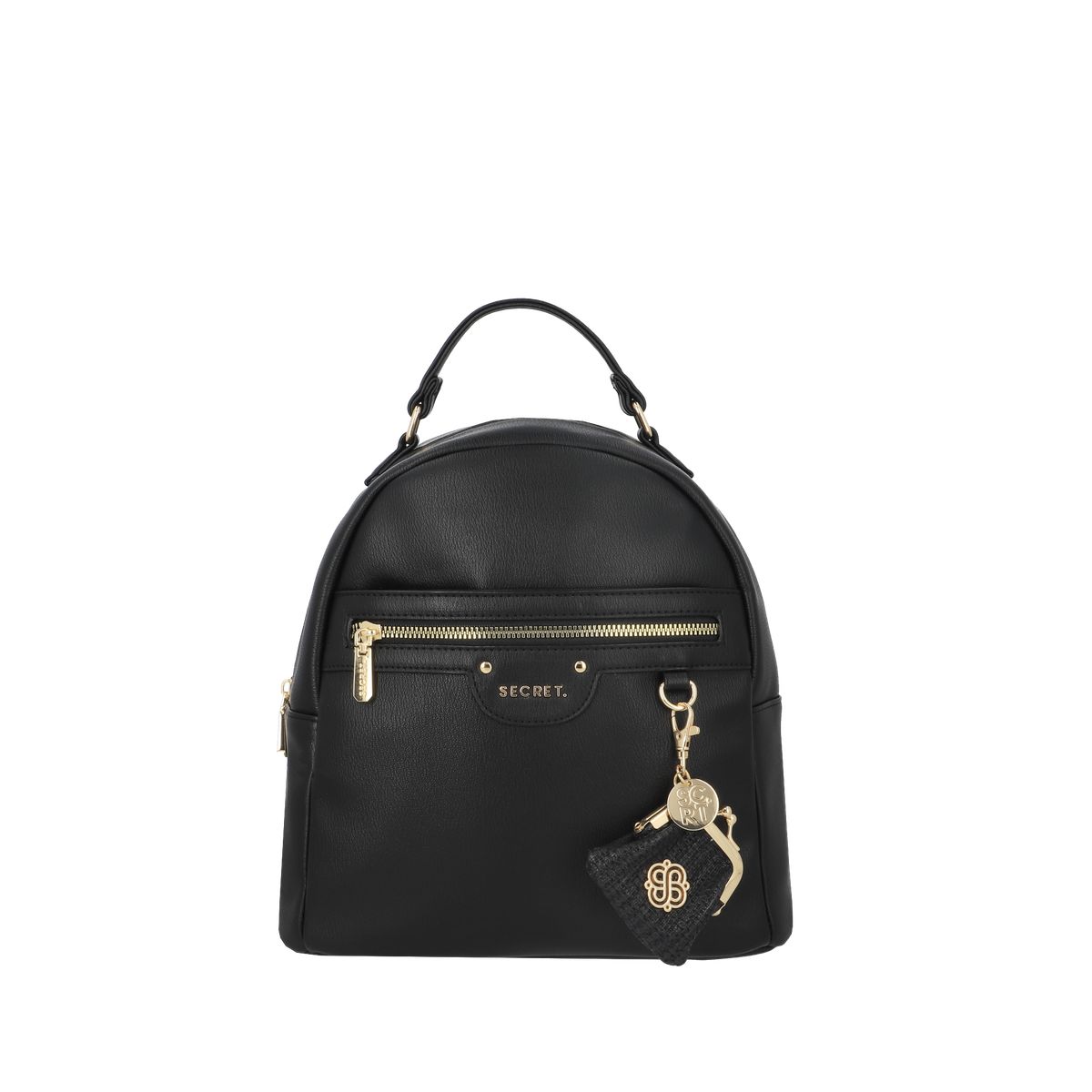 SECRET - Mochila Lisse Mediana Black