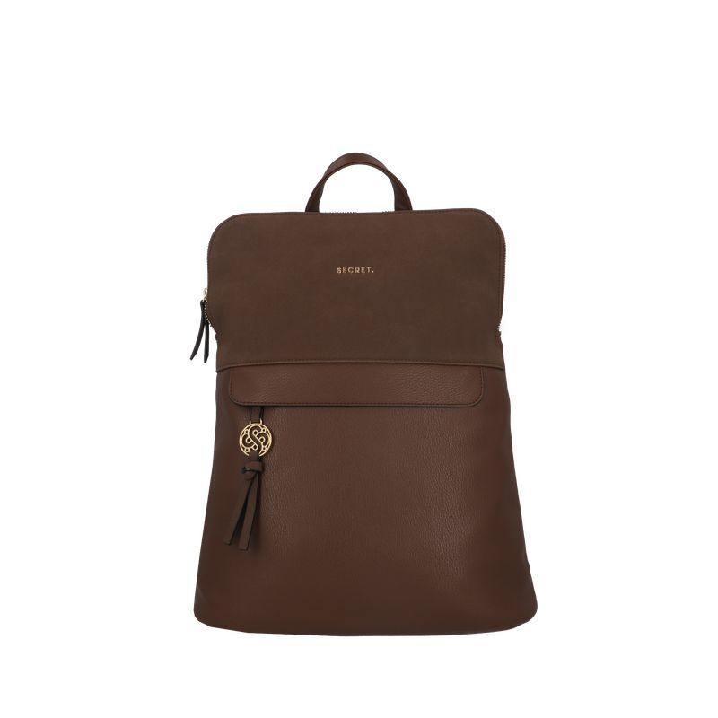 SECRET - Mochila Para Laptop Laurens Extra Grande Brown