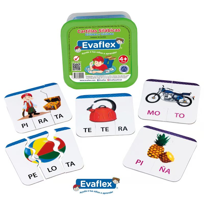 EVAFLEX - Cartillas Silábicas Evaflex