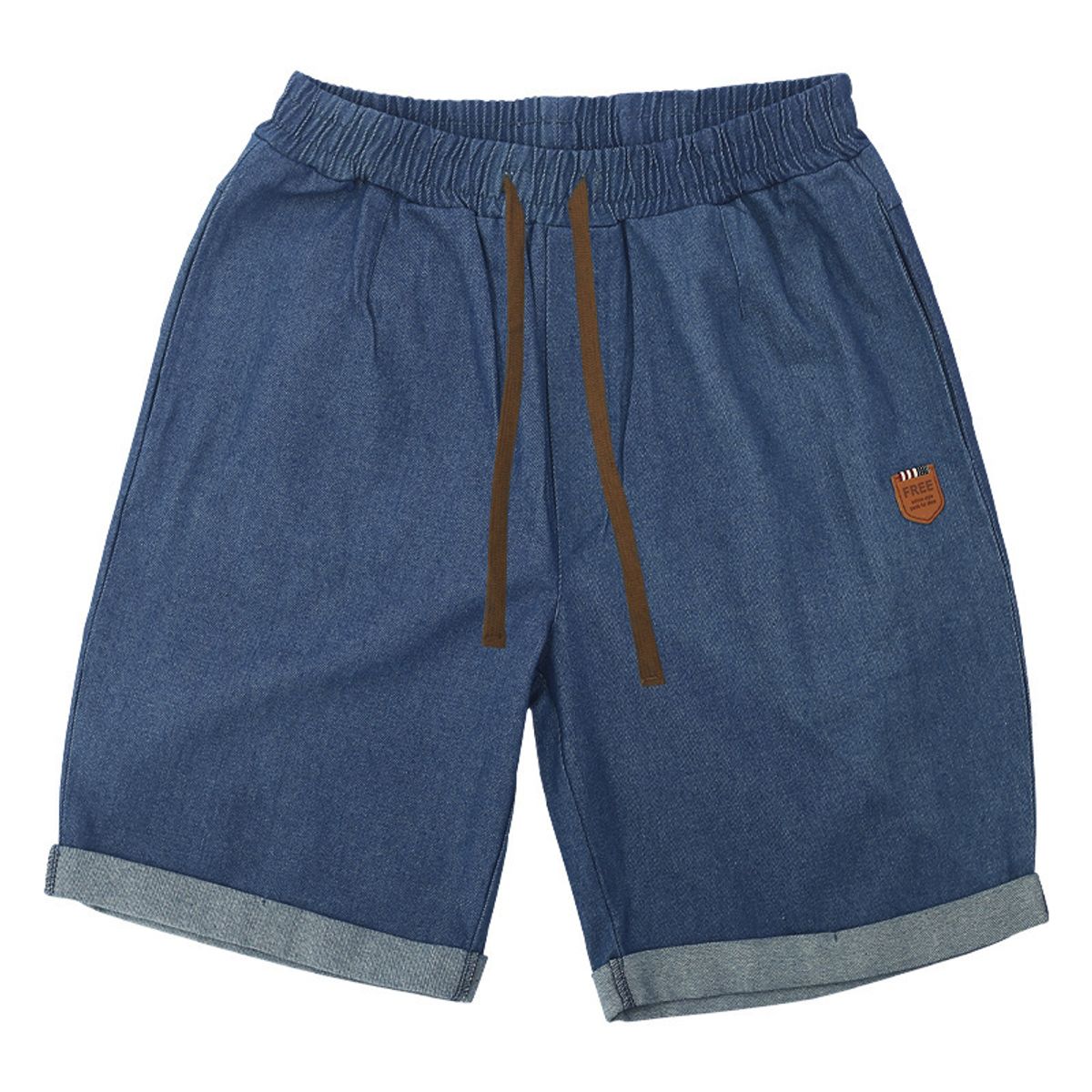 BLWOENS - Pantalones cortos de verano para hombres - Azul