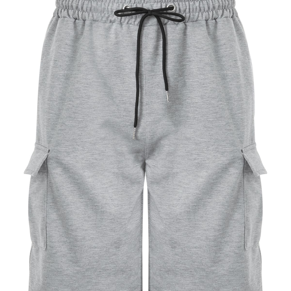 BLWOENS - Pantalones cortos de verano para hombres - Gris
