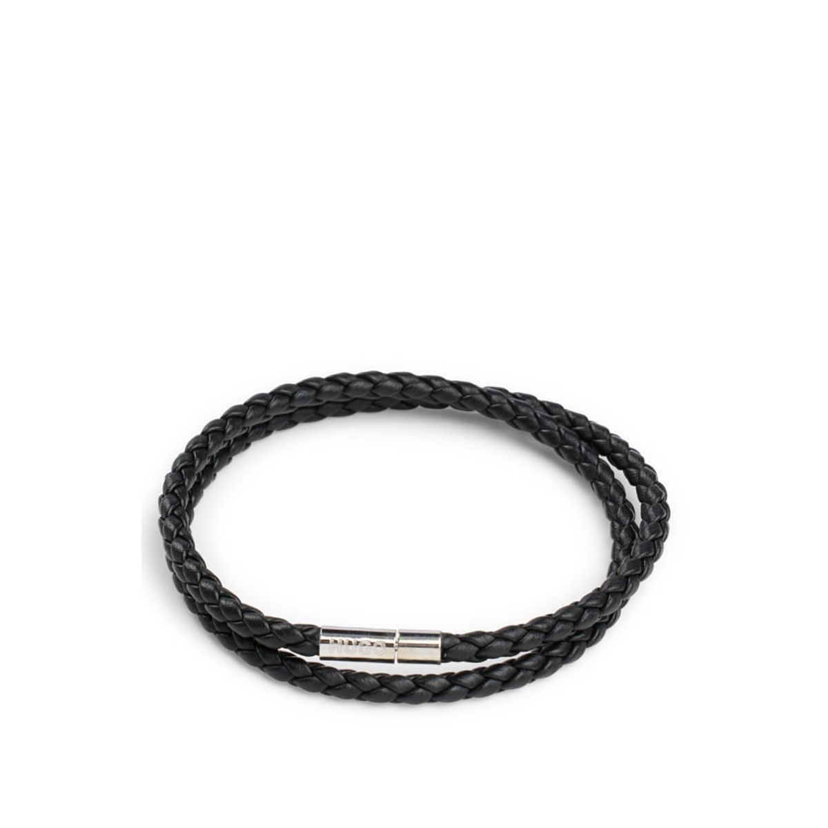 HUGO BOSS - Hugo - Brazalete doble de piel italiana