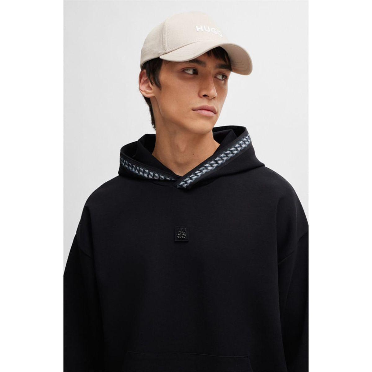 HUGO BOSS - Hugo - Gorra de sarga de algodón con logo bordado