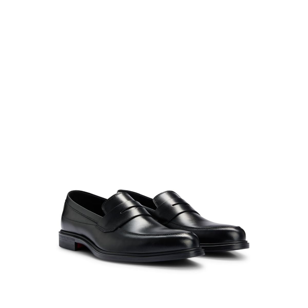 HUGO BOSS - Hugo - Mocasines de piel con ribete