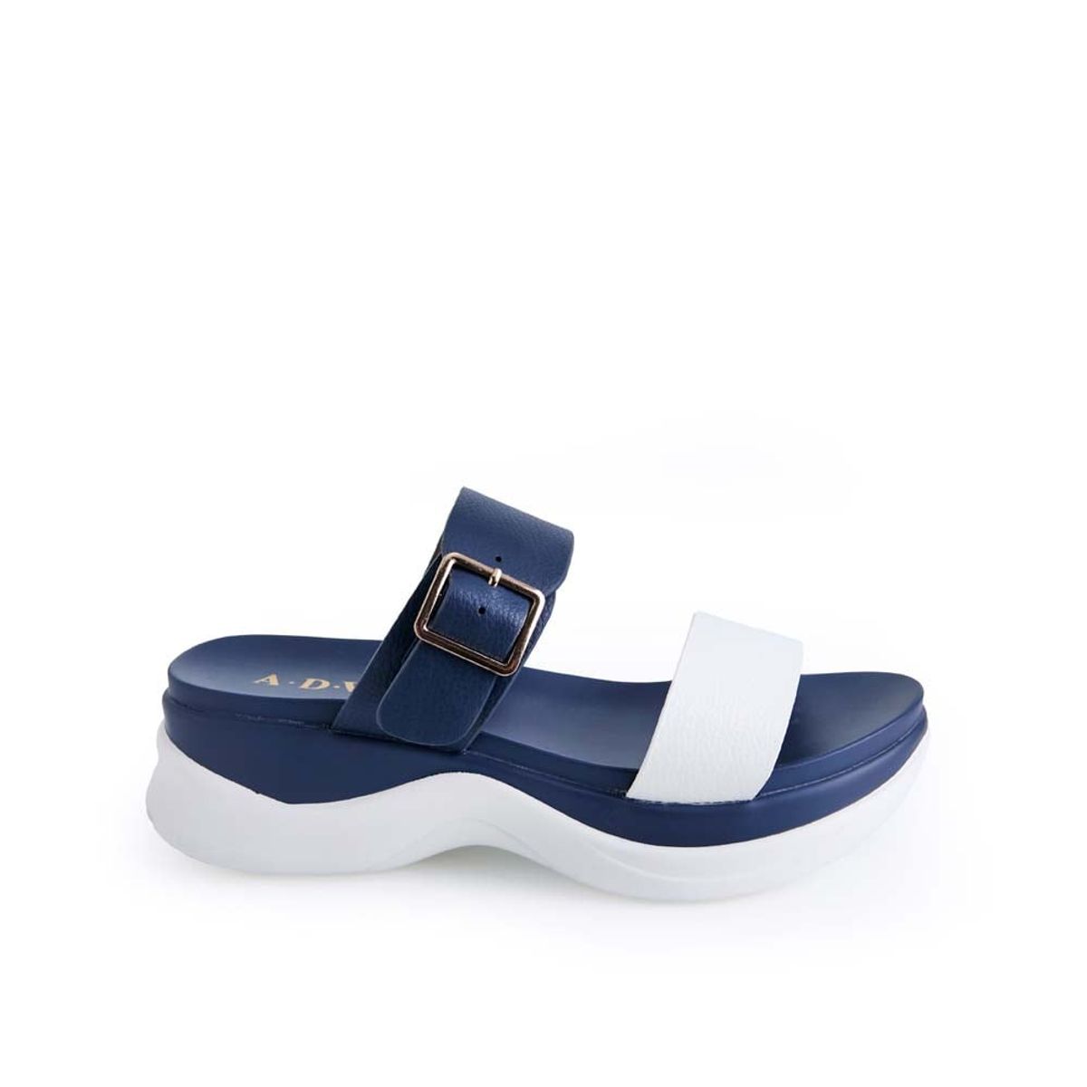 ADV - Sandalia Strap Casual ANA-2518 Hueso ACERO ADV