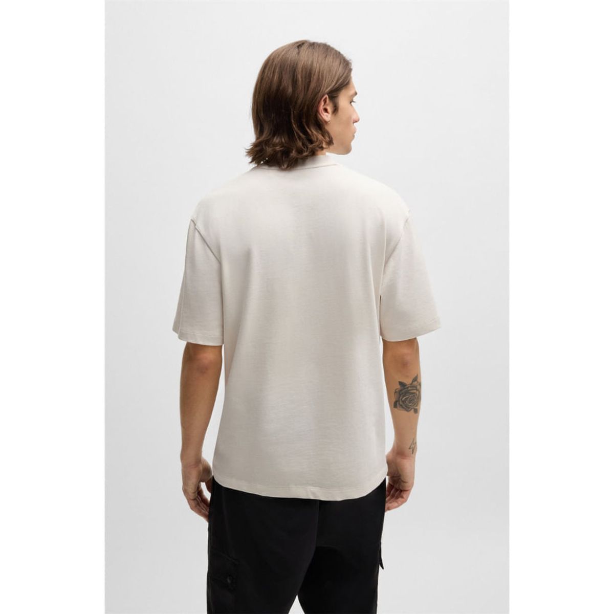 HUGO BOSS - Hugo - Polo HUGO x RB relaxed fit con motivo de toro de la marca