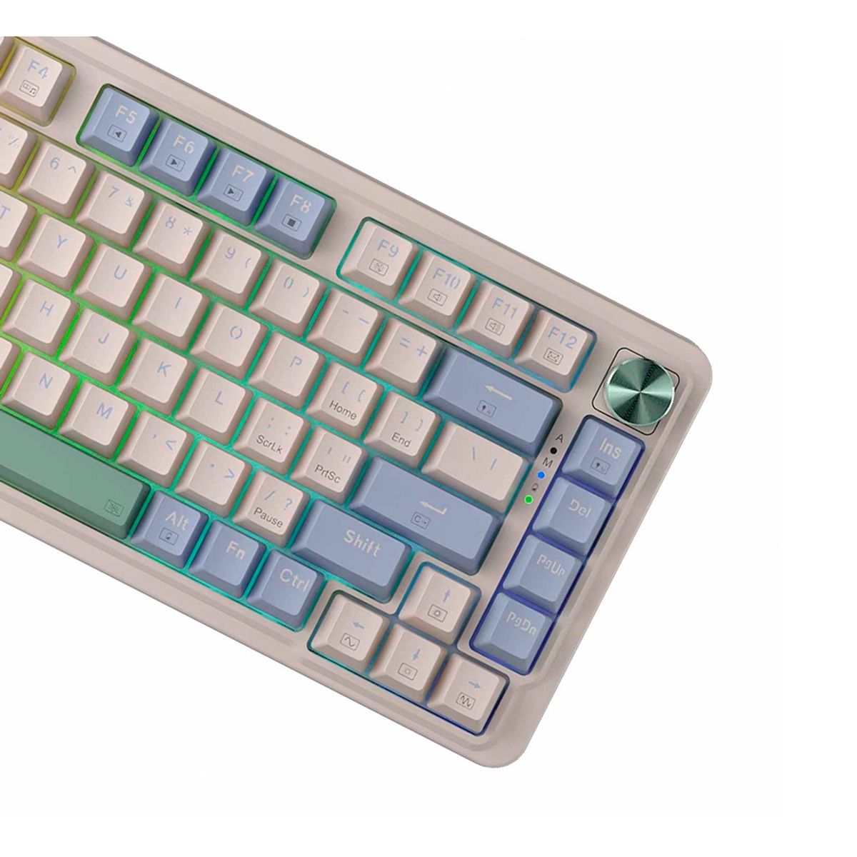 REDRAGON - Redragon - Teclado Ucal Pro K673CPG 75% Wireless Pastel