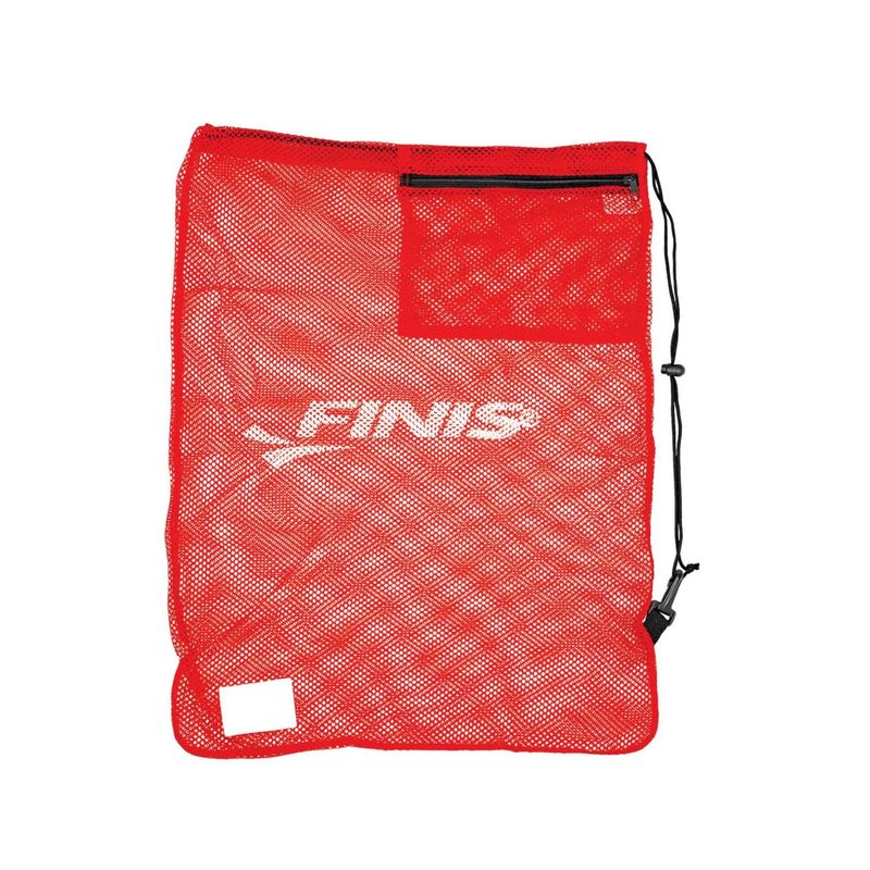 FINIS - BOLSA DE MALLA PARA EQUIPOS ROJO FINIS