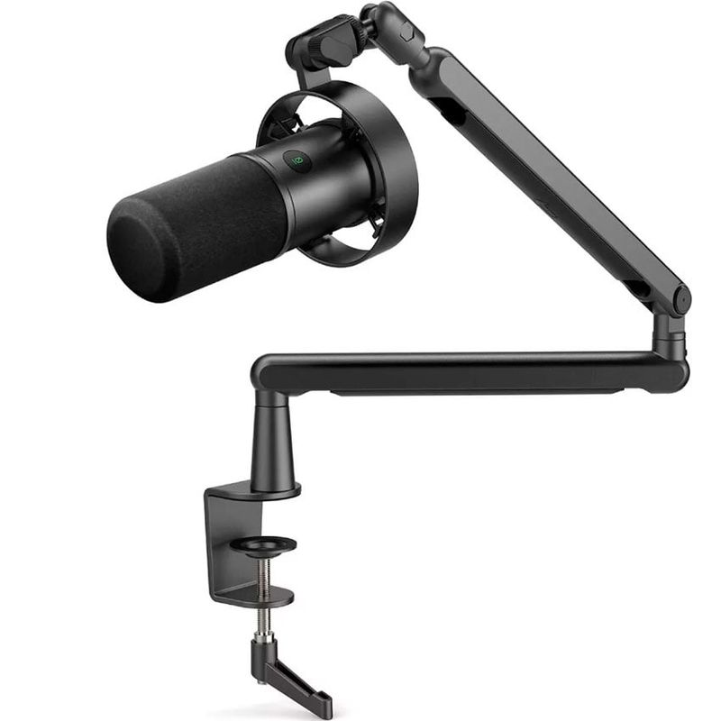 FIFINE - Micrófono Fifine T688 BLACK con brazo Dinámico