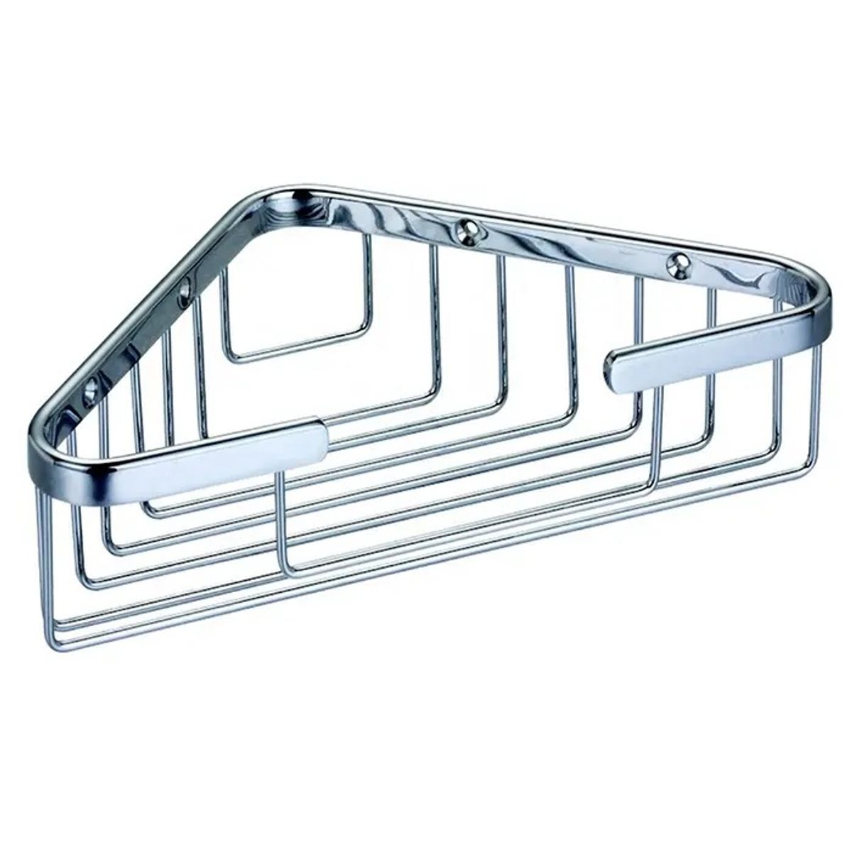 GENERICO - ORGANIZADOR DE BAÑO ESQUINERO CROMADO BRILLANTE