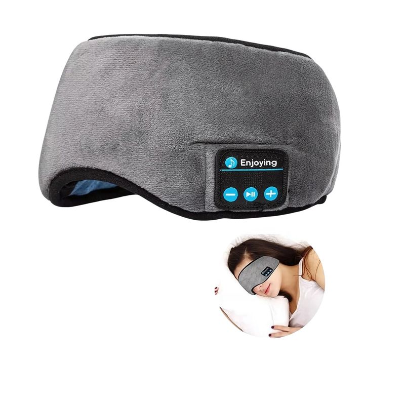 GENERICO - Almohadilla Ojos Antifaz Musica Bluetooth Inalambrico 601