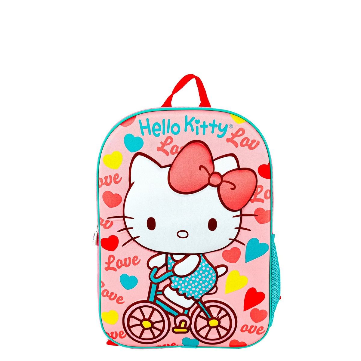 SCOOL - SET MOCHILA HELLO KITTY ESPALDA OFICIO LONCHERA CARTUCHERA SCOOL 3D