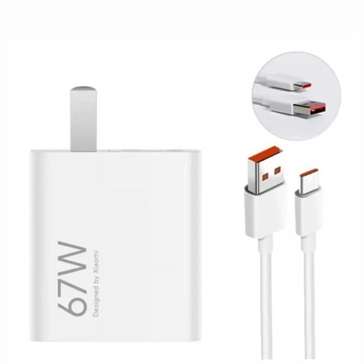 XIAOMI - Cargador Xiaomi 67W Carga Rapida Para Xiaomi MI 12 - Original