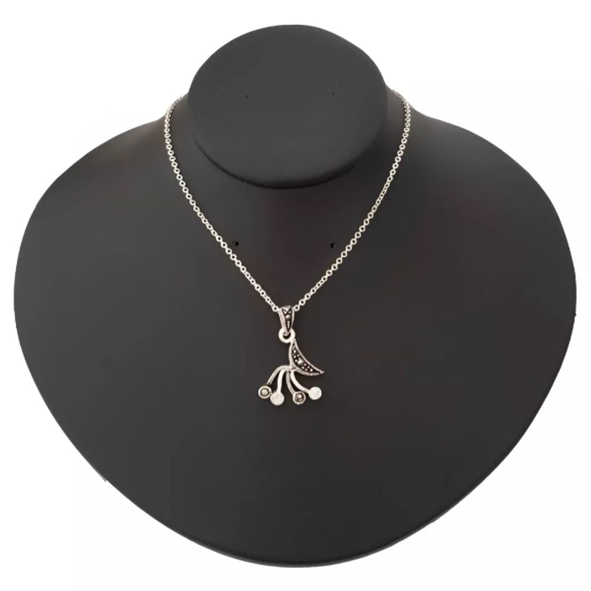 GENERICO - Aretes Collar Novia Regalo San Valentín Cristales Plata 925