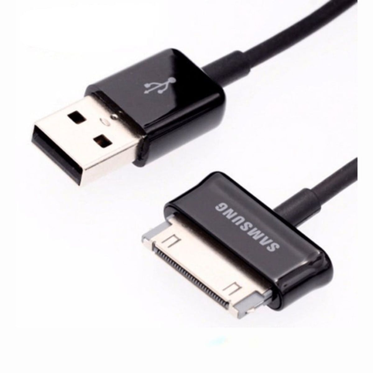 GENERICO - Cable De Datos USB Para Samsung Galaxy Tab 2 101 Negro