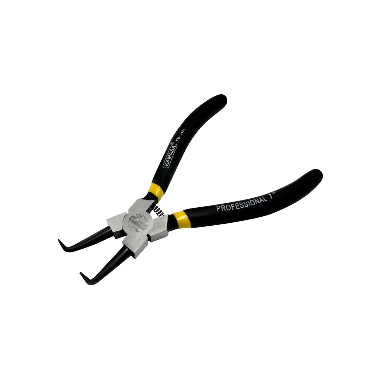 KAMASA - Alicate Saca Seguro 7″ Exterior Recto Goma