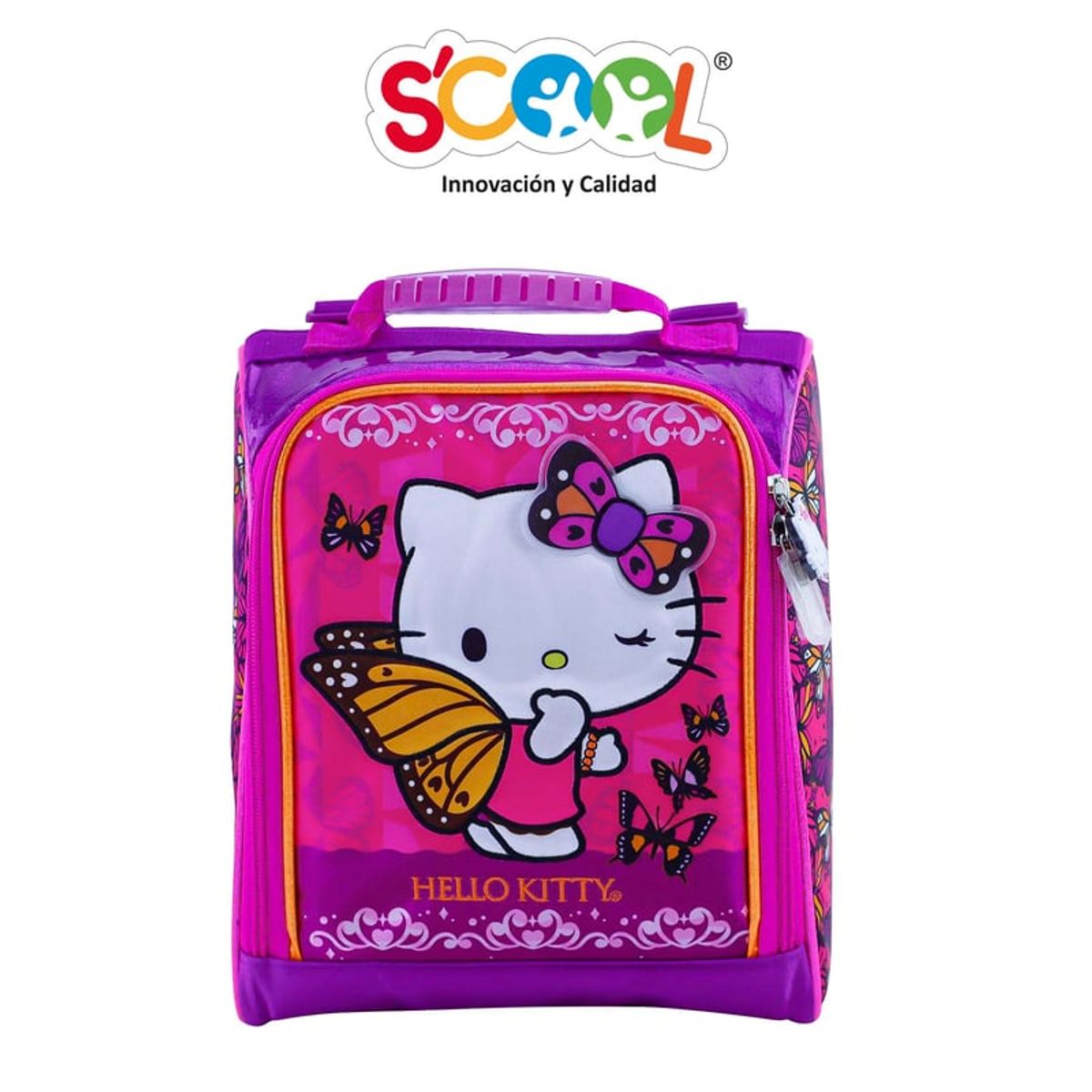 GENERICO - SET MALETA PREMIUM MAGIC GRANDE TELA HELLO KITTY